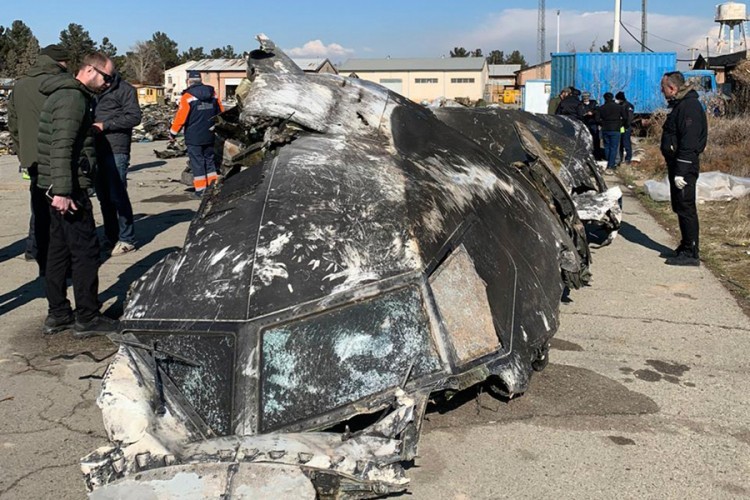 Deset iranskih zvaničnika optuženo za pad ukrajinskog aviona