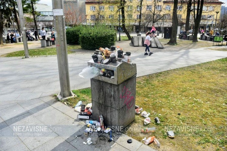 Republički štab traži hitno uklanjanje smeća u Banjaluci