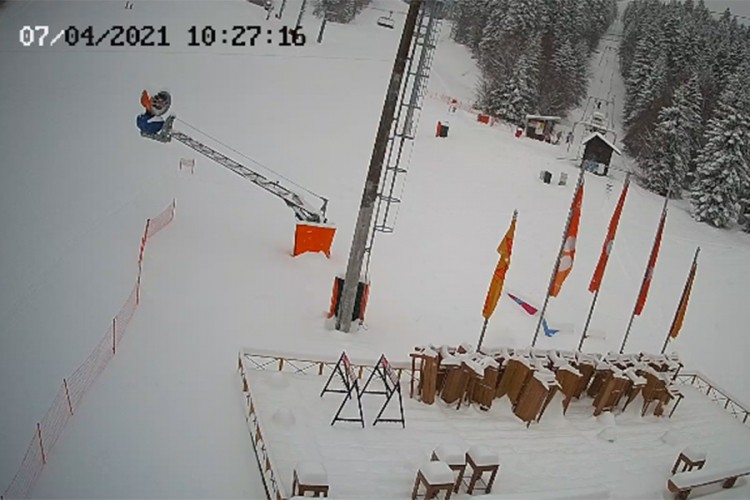 Na Bjelašnici jutros 184 centimetra snijega
