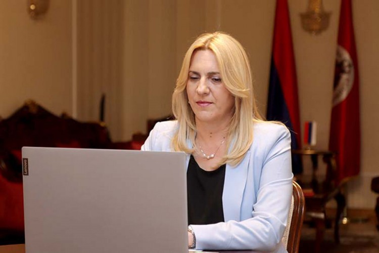 Cvijanović sa ambasadorima EU o imunizaciji i procesu integracija