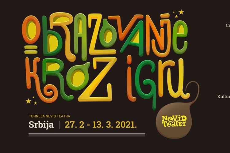 Završen projekat "Obrazovanje kroz igru" Nevid teatra