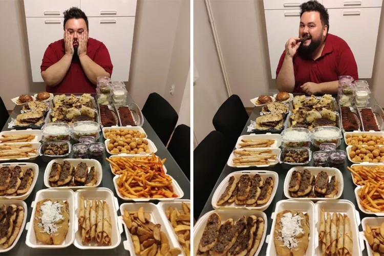 Žak Houdek proslavio rođendan uz obilje hrane