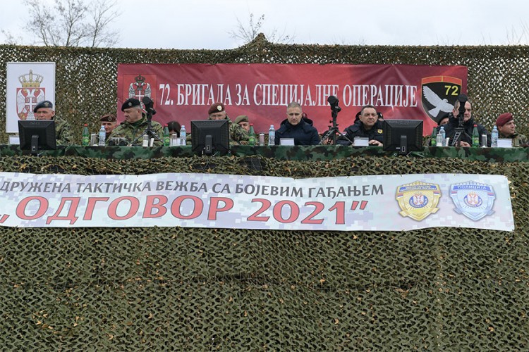 Vulin: Žandarmerija i SAJ spremni da budu oslonac Srbima gdje god žive