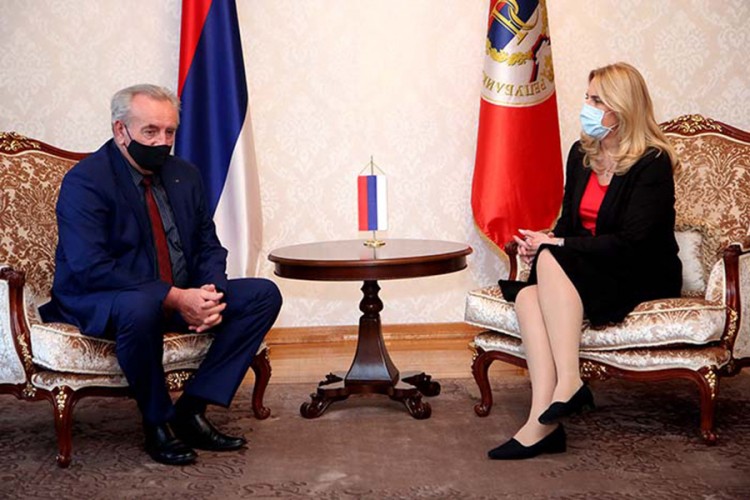Cvijanović sa Brdarom: Prioritet uspješno okončanje vakcinacije penzionera