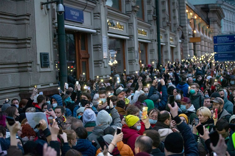 Ruska policija privela više od 1.700 pristalica Navaljnog