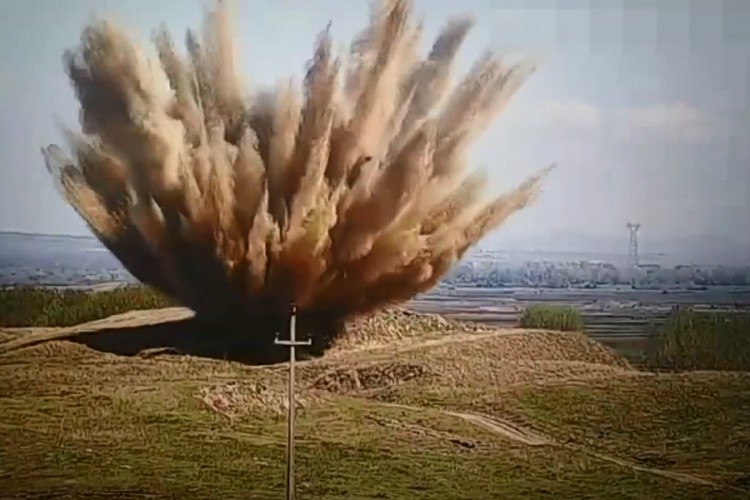 Pogledajte kako je uništena bomba teška 242 kilograma pronađena u Beogradu