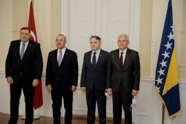 Članovi Predsjedništva BiH sastali se s Čavušogluom
