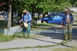 Počelo košenje trave u banjalučkim naseljima