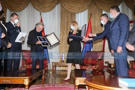 Handkeu uručen Orden Republike Srpske
