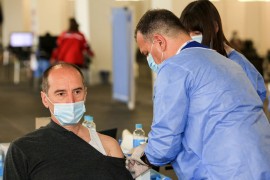 Hrvatski ministar vakciniše građane u Zagrebu