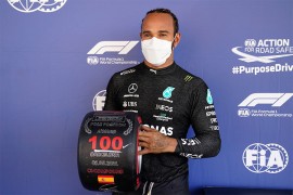 Hamilton do 100. pol pozicije u karijeri