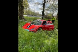 Slupao potpuno nov Ferrari