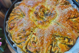 Pogača sa špinatom i sirom