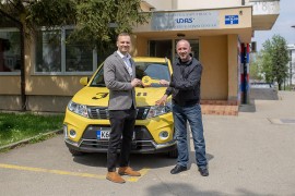 Molson Coors BH i Jelen pivo donirali auto Organizaciji UDAS