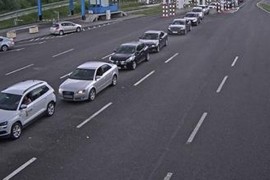 Pojačana frekvencija vozila na ulazu u BiH