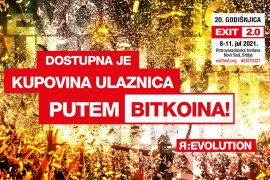EXIT prvi veliki festival koji je omogućio plaćanje Bitkoinom