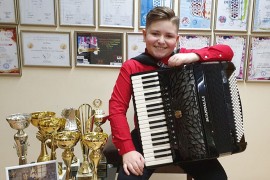 Nova zlata za mladog bijeljinskog harmonikaša