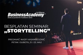 Besplatni seminar BusinessAcademy: Kako je storytelling postao osnova ...