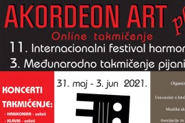 Festival "Akordeon art" onlajn od 31. maja do 3. juna