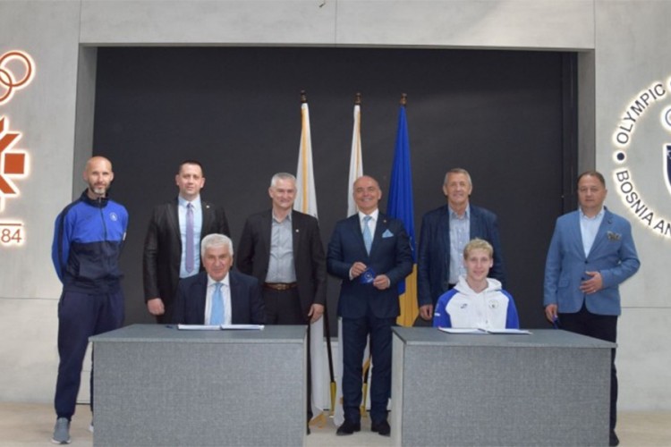 Husić stipendista Olimpijskog komiteta BiH za OI