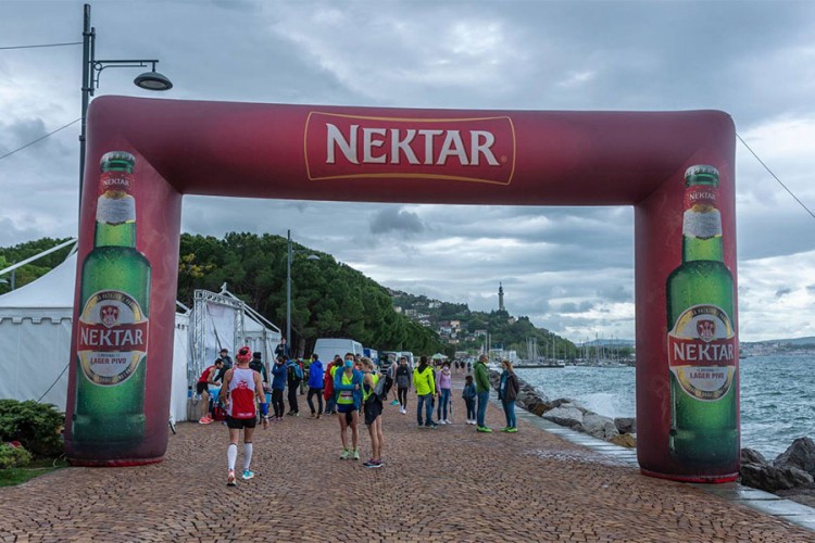 "Nektar" pivo na polumaratonu u Trstu