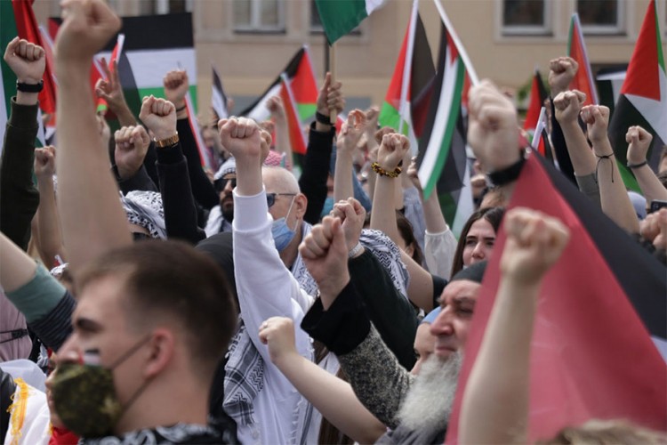 Održan skup podrške palestinskom narodu u Sarajevu, reagovao Janša