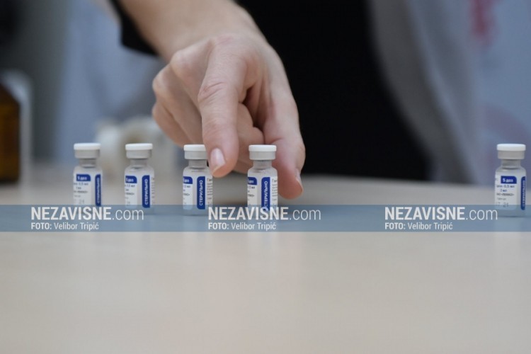 Vakcinisana prva grupa pripadnika MUP-a