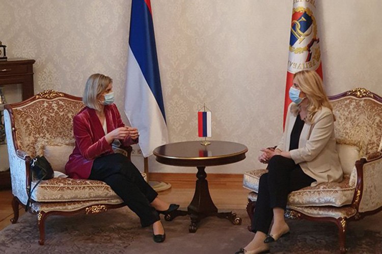 Cvijanović - Lungaroti: Obostrana opredijeljenost za dalje unapređenje saradnje