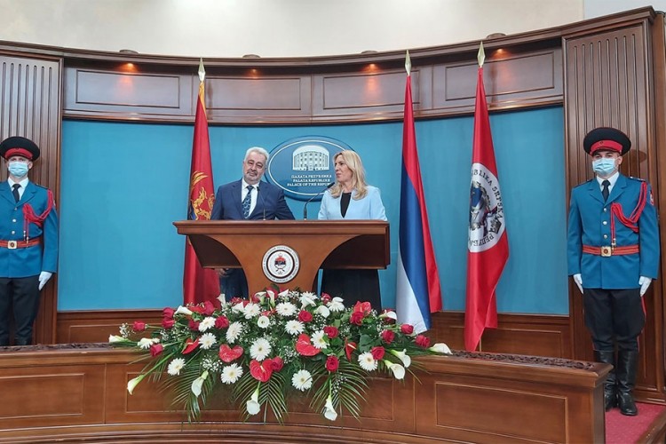 Krivokapić: Posjeta Republici Srpskoj novi zaokret
