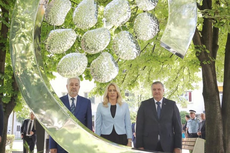 Cvijanovićeva, Višković I Krivokapić odali poštu preminulim bebama