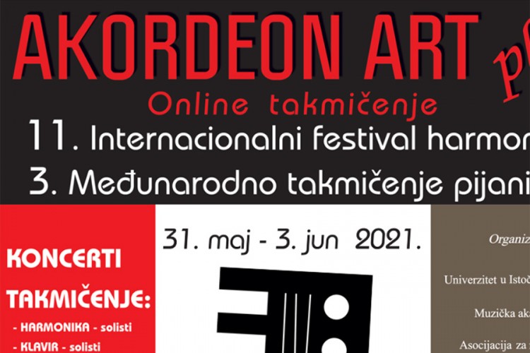Festival "Akordeon art" onlajn od 31. maja do 3. juna