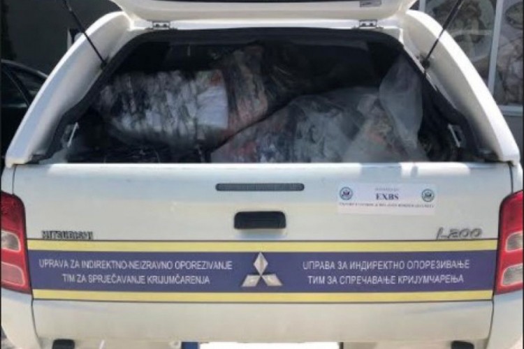 Oduzeta odjeća vrijedna više od 57.000 KM