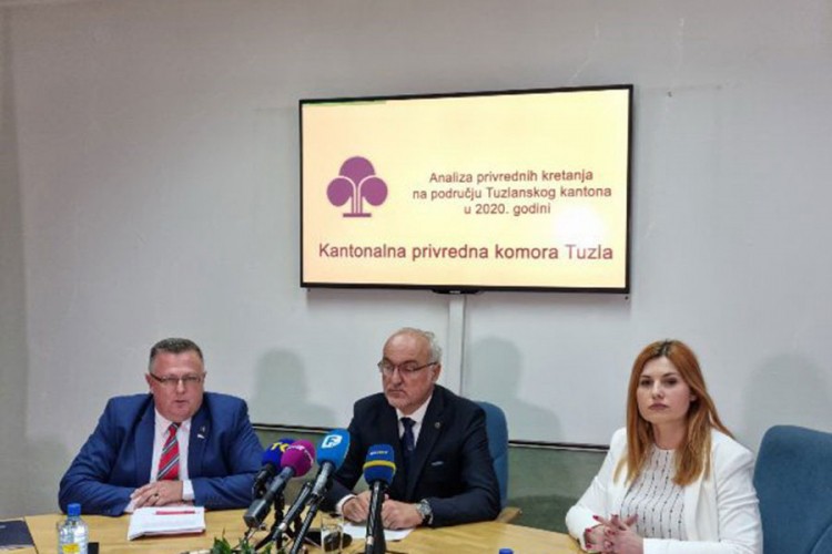 Prihodi se lani smanjili za 5,2 odsto u Tuzlanskom kantonu