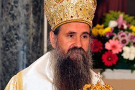Joanikije u Beranama dočekan vatrometom