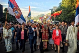 Prva litija nakon godinu dana u Baru