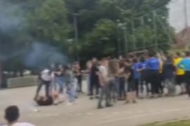 Uhapšen otac koji je šutirao sina na proslavi mature, zabranjen mu ...