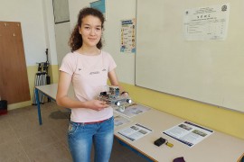 Učenica iz Prijedora osvojila zlato sa robotom za izviđanje ...