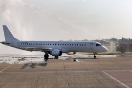 Prvi avion Er Montenegra sletio u Beograd