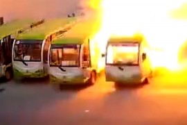 Planuli kao šibice: Kako izgleda kad se zapale električni autobusi