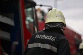 Gorjela tri auta u Novom Gradu