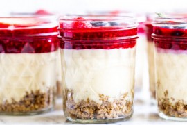 Cheesecake u čaši, lagani ljetni desert