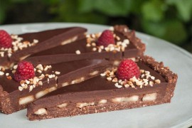Banana split tart