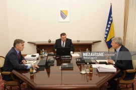 Dodik, Komšić i Džaferović u Antaliji