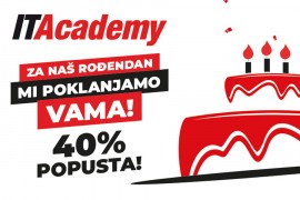 Još danas možete iskoristiti 40% popusta za upis na ITAcademy