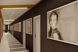 Obnova zidova, podova i plafona u Muzičkoj školi "Vlado Milošević"