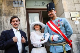Performans u Sarajevu povodom atentata na Franca Ferdinanda