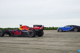 Može li bolid Formule 1 pobijediti Bugatti Chiron