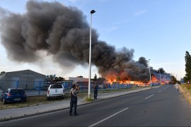 Požar u Čakovcu stavljen pod kontrolu, nema povrijeđenih