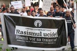 Protest ispred ambasade Češke u Bukureštu zbog smrti Roma