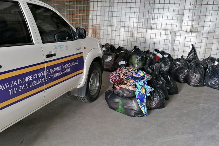 Oduzeta tekstilna roba vrijedna 227.100 KM